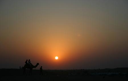 Sunset At Jaisalmer Image
