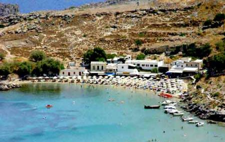 Lindos Beach Image
