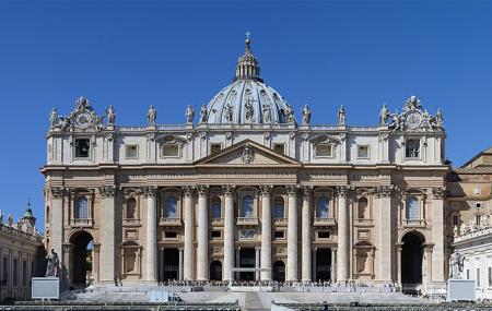 The Baldacchino And Dome, St. Peter's Basilica Image